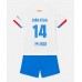 Maillot de foot Barcelona Joao Felix #14 Extérieur vêtements enfant 2023-24 Manches Courtes (+ pantalon court)